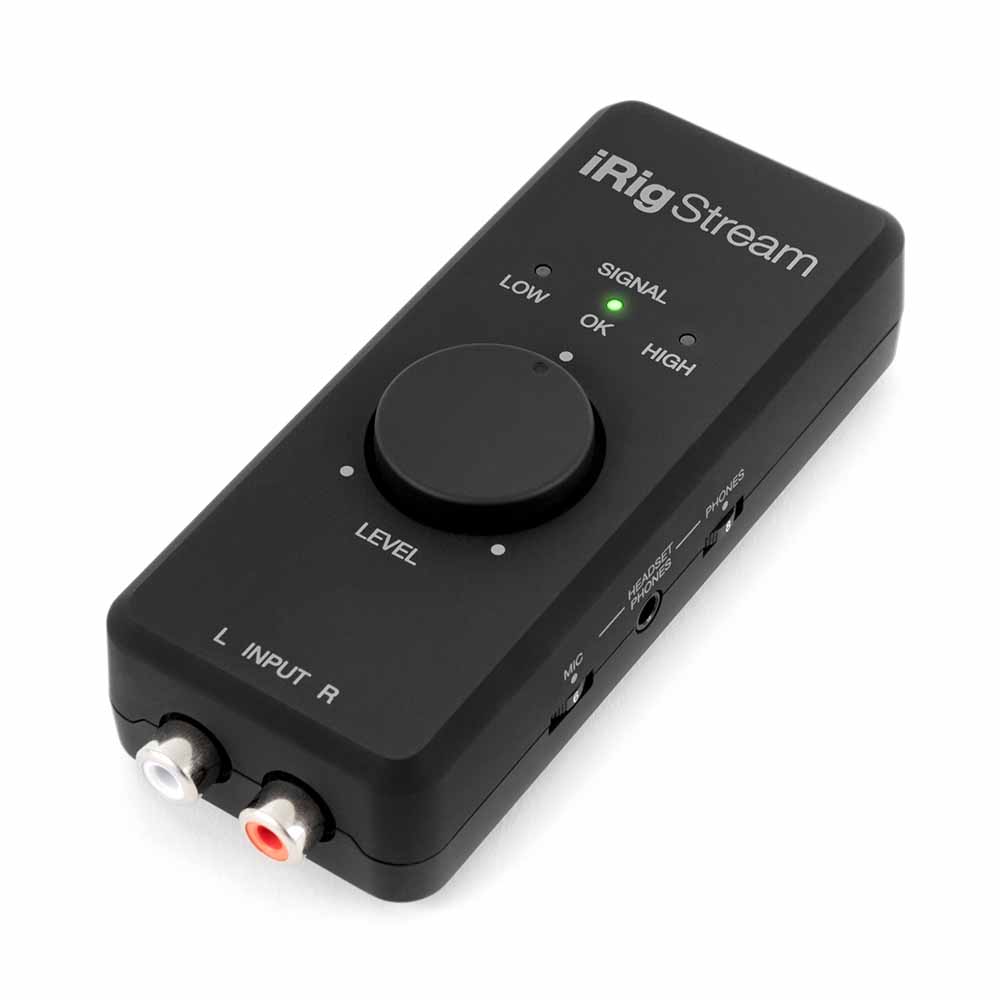 Interface de Audio Ik Multimedia de Transmisión iPhone iPad Android y Macon PC IKMULTIMEDIA IPIRIGSTREAMIN