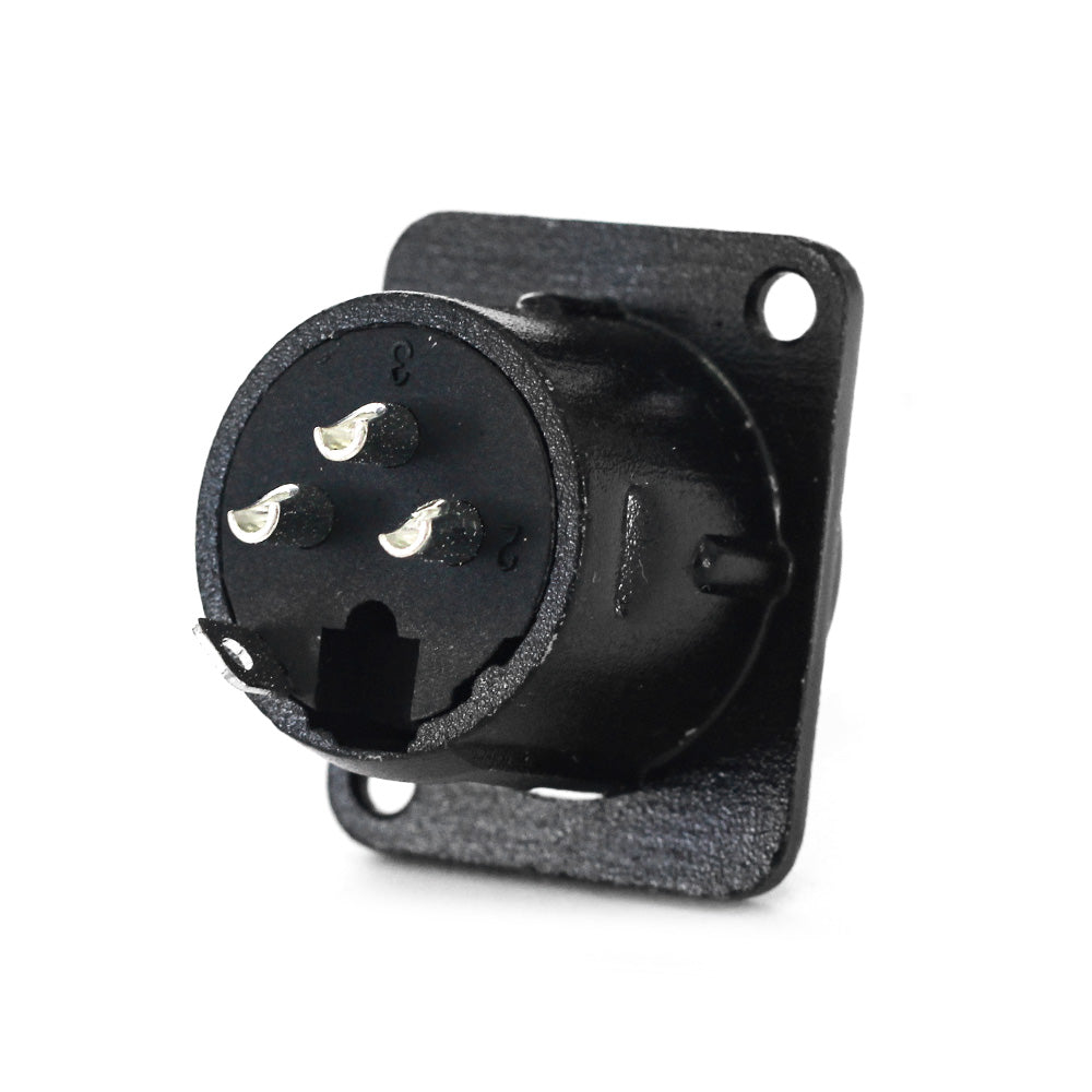 Conector Literpro SUPERBRIGHT J3F2CBG XLR Chasis Macho Negro BG