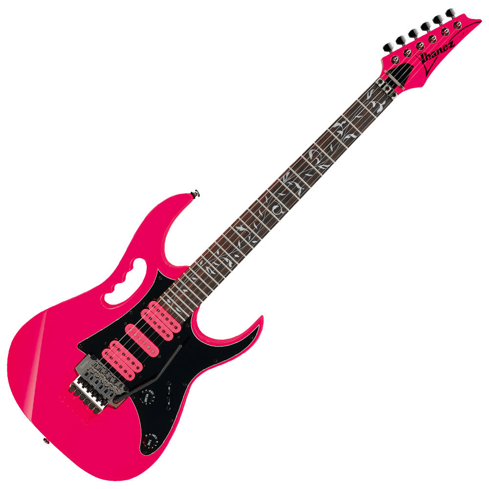Guitarra Eléctrica ibanez JEMJRSPPK Steve Vai Rosa