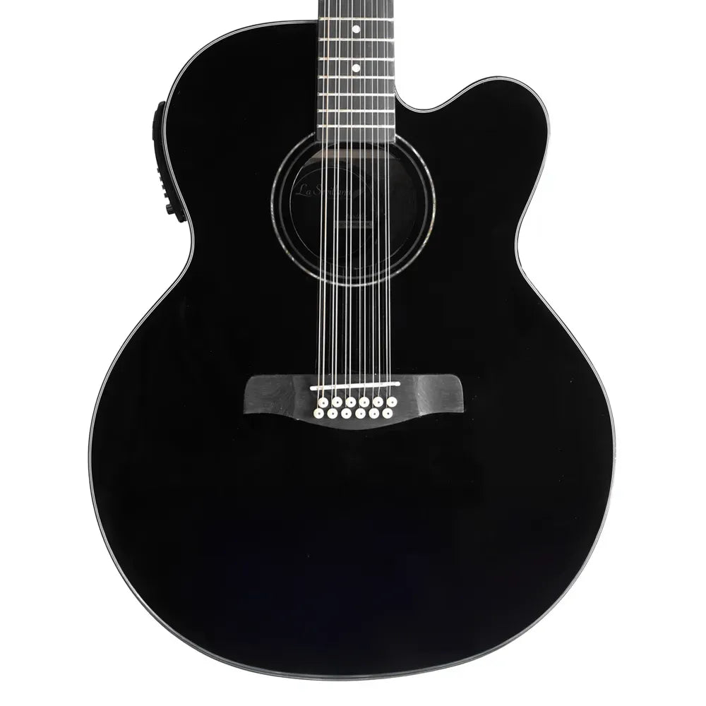 Sevillana Ju1200ceqblk Guitarra Electroacústica