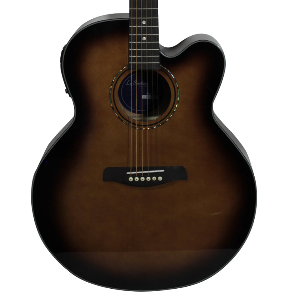 Guitarra Electroacústica La Sevillana JU340CEQTSB