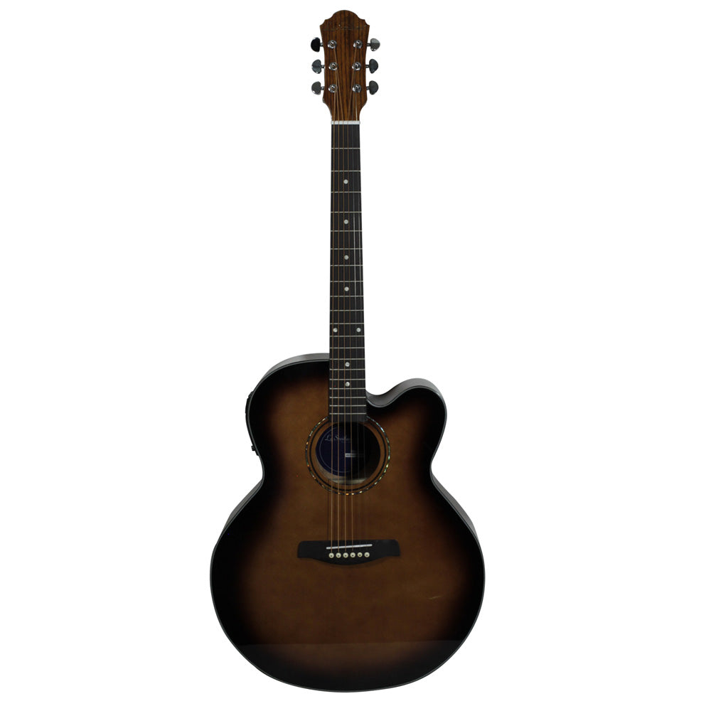 Guitarra Electroacústica La Sevillana JU340CEQTSB
