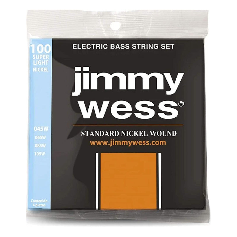 Encordadura Bajo Elec J.Wess 100-Sl Nickel JIMMY WESS JWBE100SL