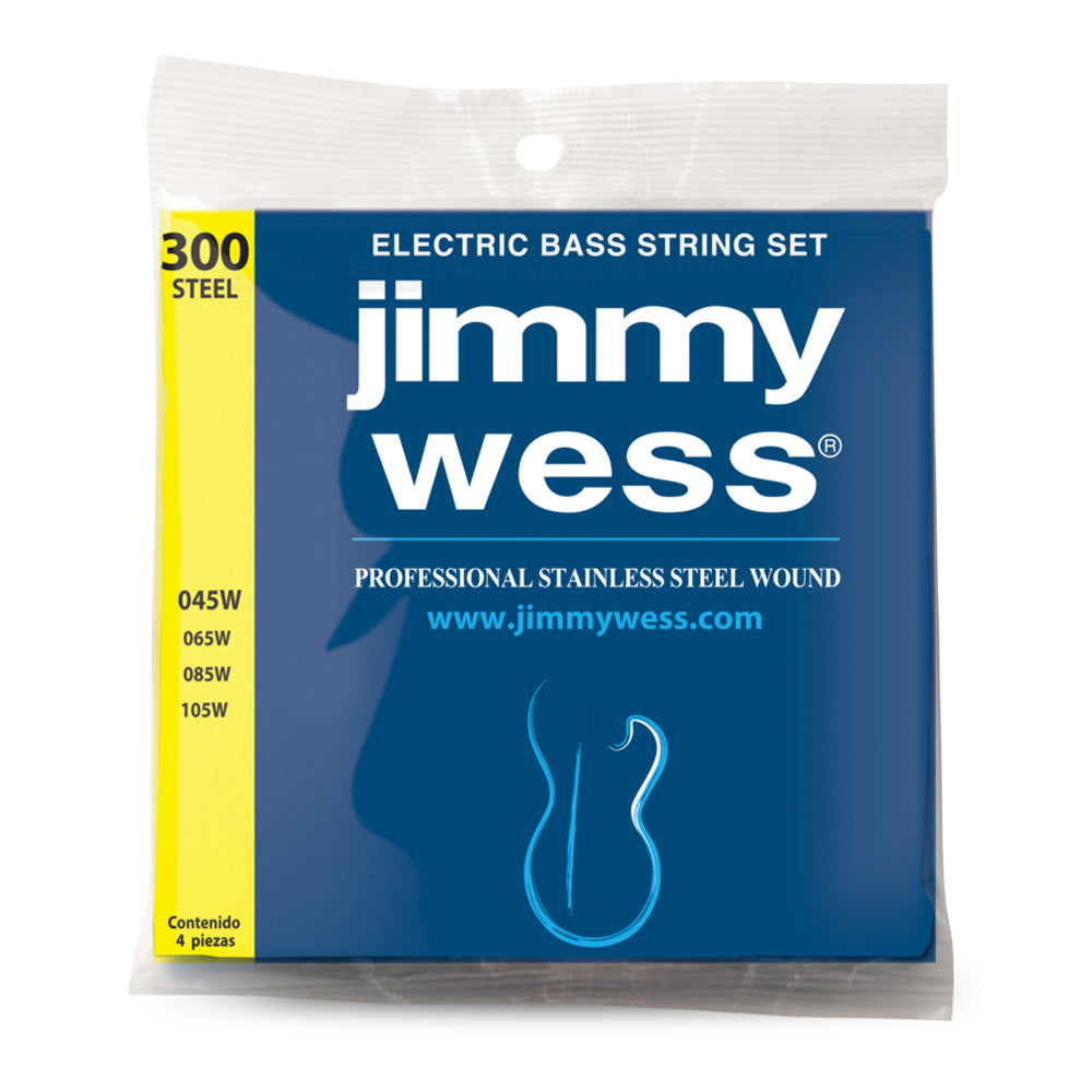 Encordadura Bajo Eléctrico J.Wess Jwbe300i .045 - .0105 Acero Inoxidable JIMMY WESS JWBE300I