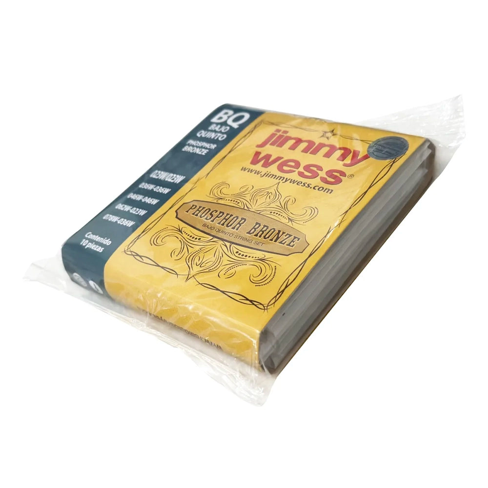Jimmy Wess JWBQ800BF Encordadura Bajo Quinto Bronze Phosphor