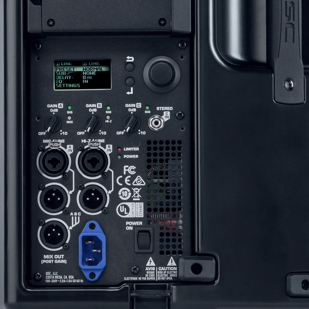 Bafle Qsc K10.2 10in Activo K102