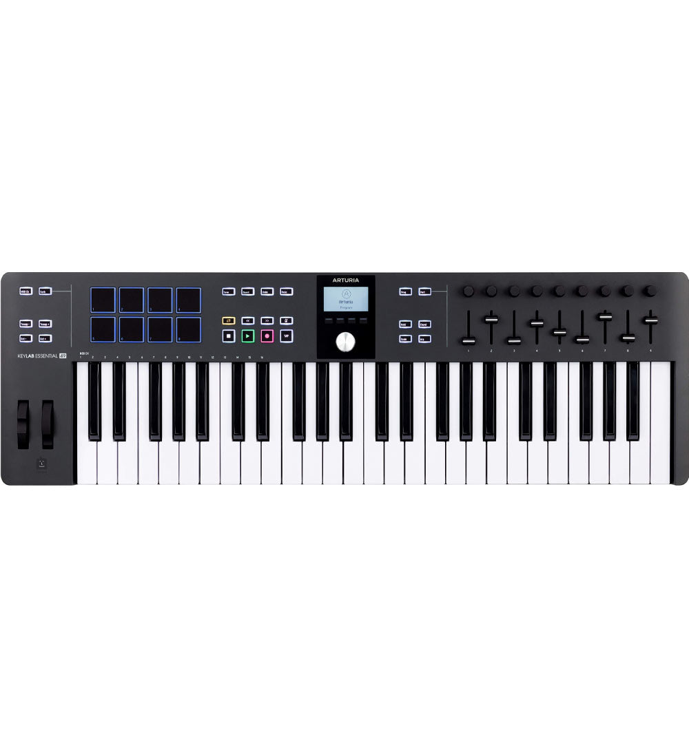 Controlador Arturia Keylab49blk Essential 49 Teclas Black Edition KEYLAB49BLK