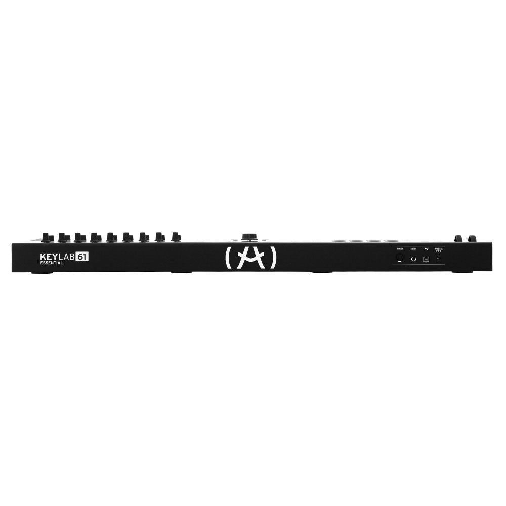 Controlador Arturia Keylab61blk Essential Midi Usb 61 Teclas Black Edition KEYLAB61BLK