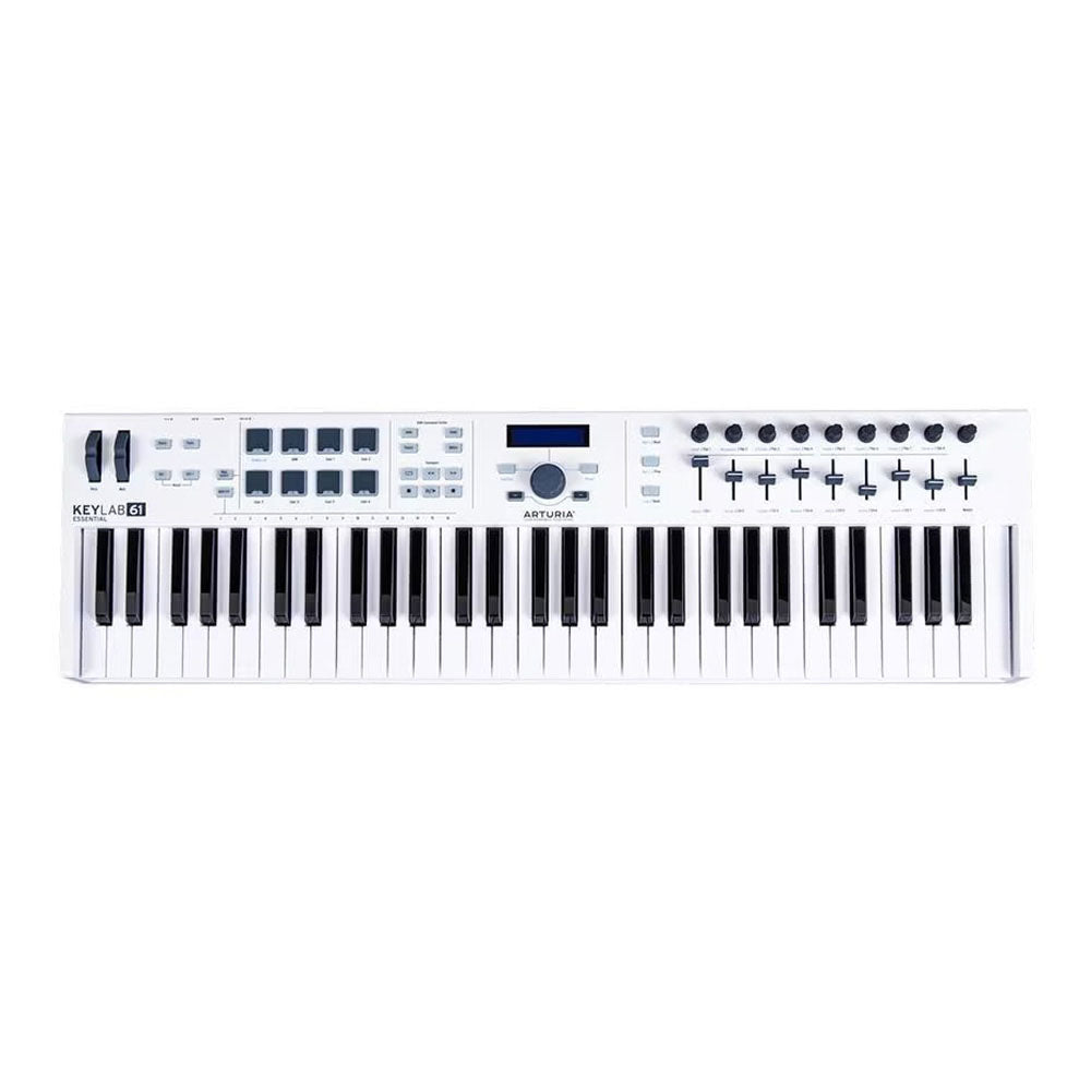 Controlador Arturia Keylab61w Mkii Midi Usb 61 Teclas White KEYLAB61W