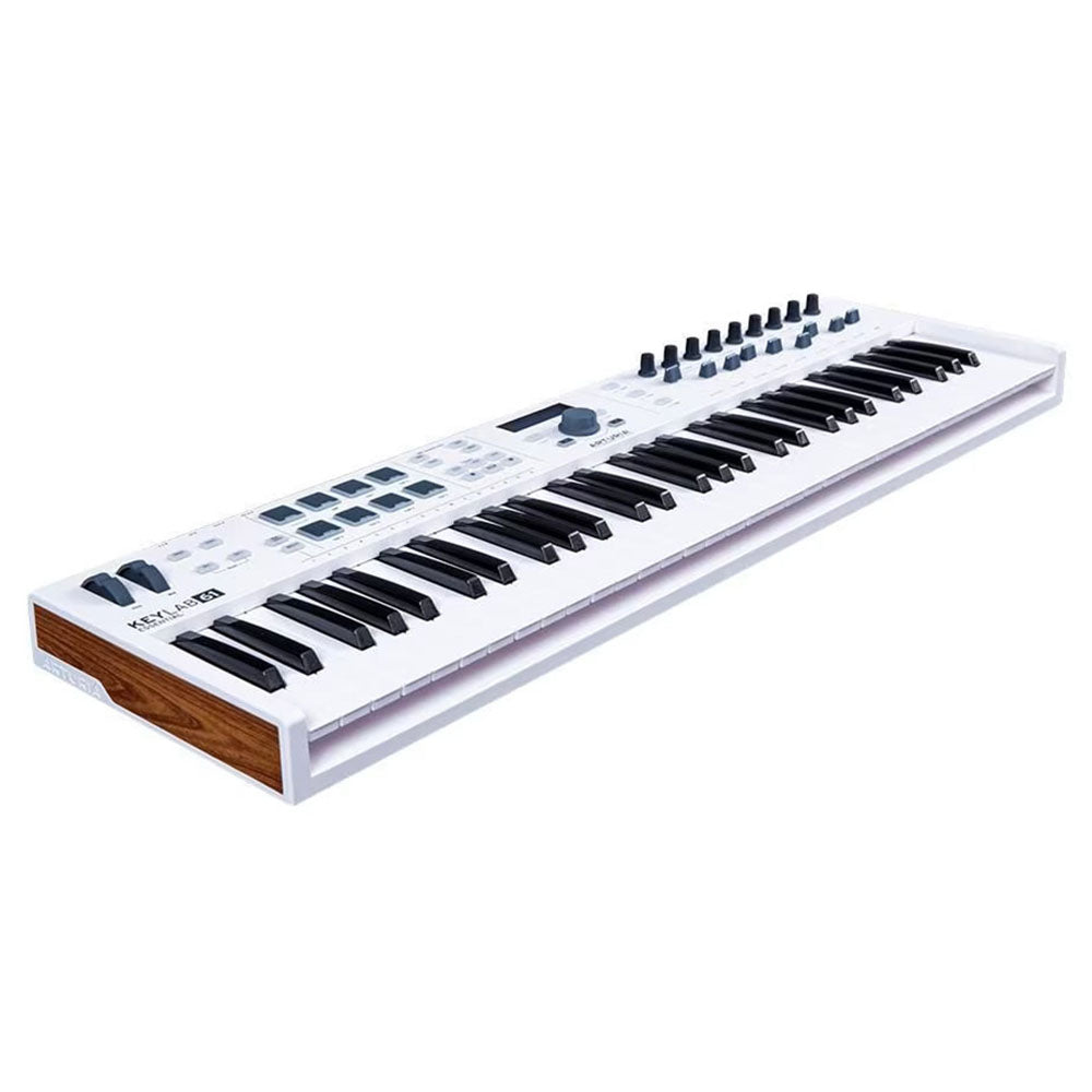 Controlador Arturia Keylab61w Mkii Midi Usb 61 Teclas White KEYLAB61W
