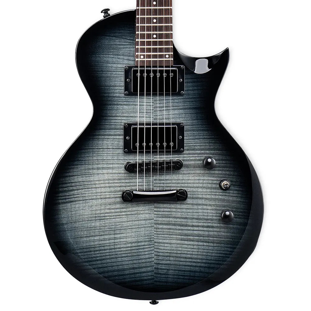 ESP LTD LEC200DXCHB Guitarra Eléctrica Charcoal Burst