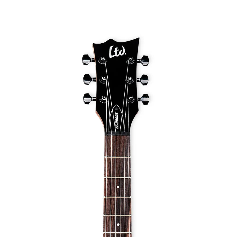 ESP LTD LEC200DXCHB Guitarra Eléctrica Charcoal Burst