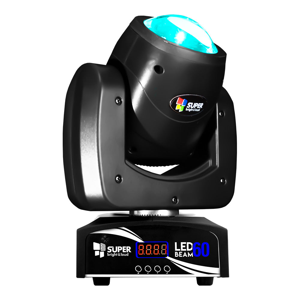 Iluminación Super Bright Ledbeam60 Cabeza Beam De 60w con 2 SUPERBRIGHT LEDBEAM60