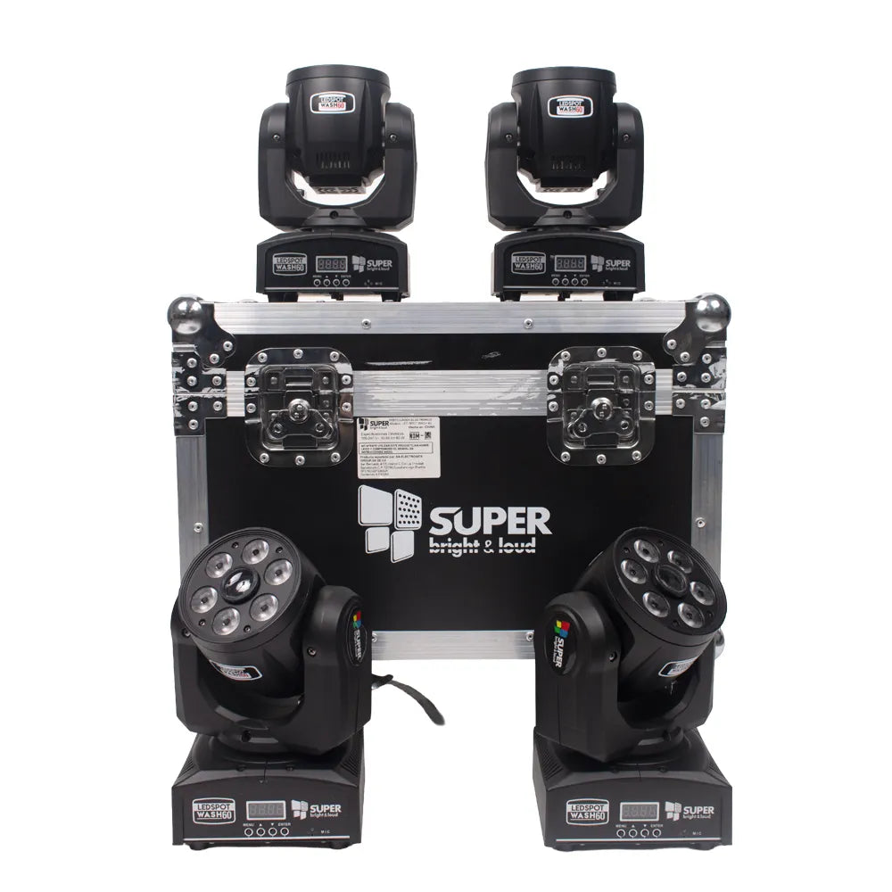 Super Bright Ledspotwash60 Iluminación Led Spot Y Wash 60