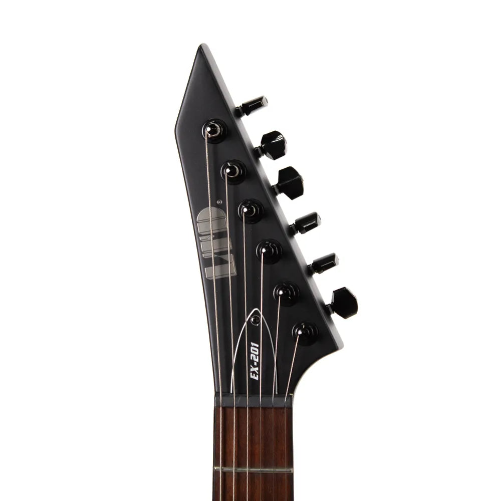 LTD ESP Lex201blks Guitarra Eléctrica Ex201 Black Satin