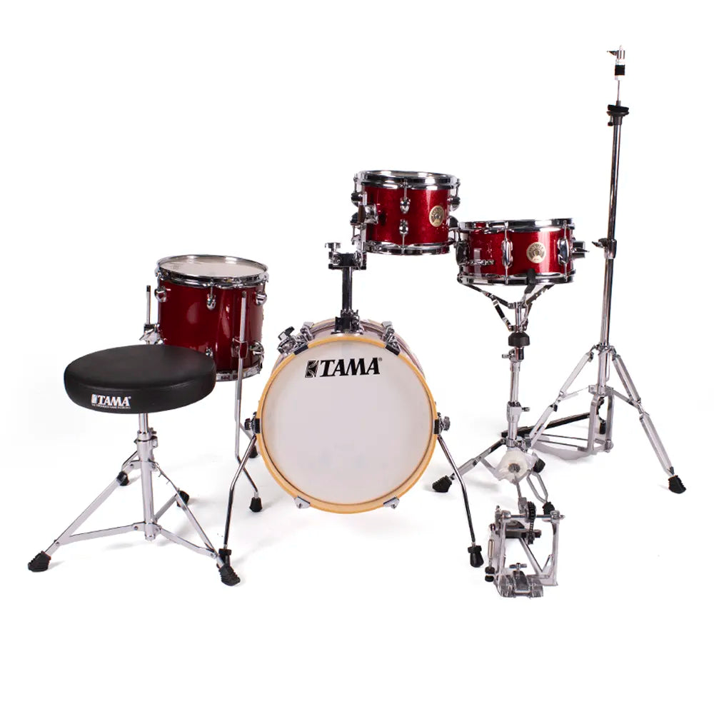 Tama Ljk44h4cpm Batería Club Jam 4 Pzas Rojo C/Herrajes