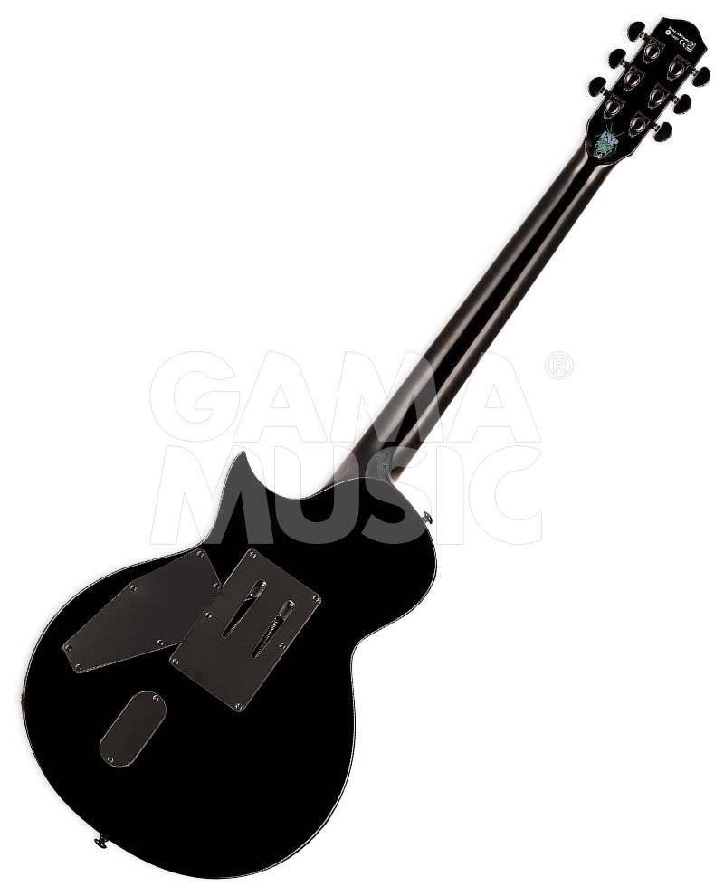 Guitarra Eléctrica Lkh3 LTD Spider Graphic 30 Aniversario Black Con Estuche Kirk Hammett LKH3