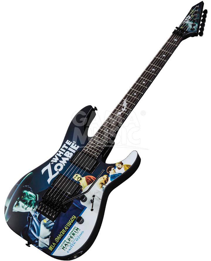 LTD KH-WZ White Zombie Kirk Hammett Signature Guitarra Eléctrica LKHWZ