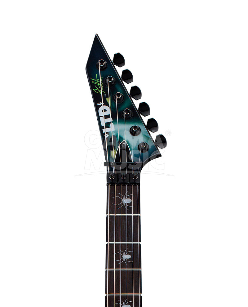 LTD KH-WZ White Zombie Kirk Hammett Signature Guitarra Eléctrica LKHWZ