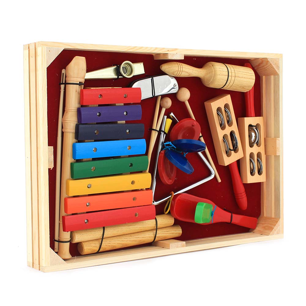 Caja Solaris Con 10 Instrumentos Infantiles Educaciones Llt11 LLT11