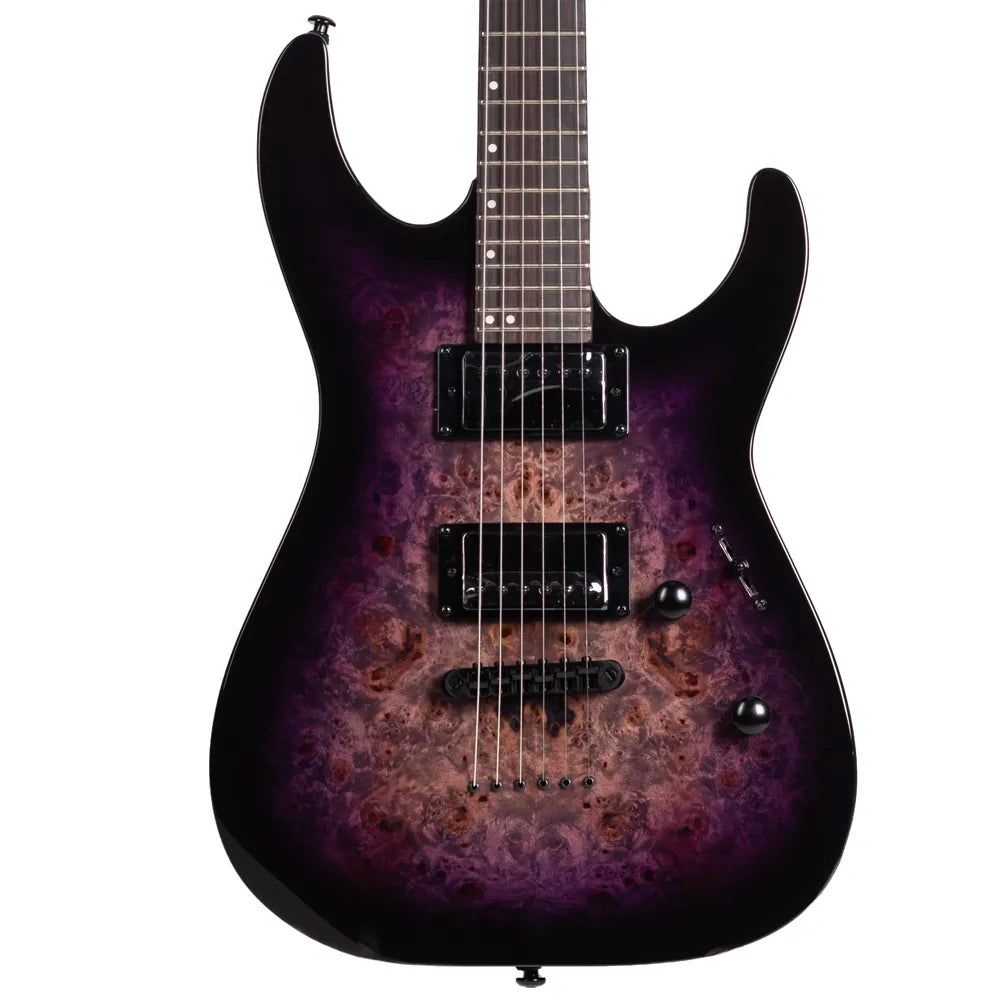 ESP LTD LM200DXNTPRB Guitarra Eléctrica Purple Burst