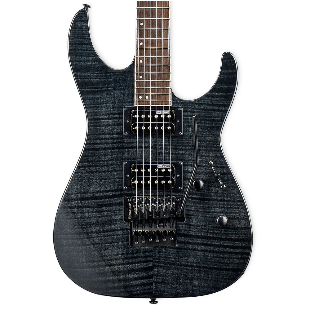 LTD M-200 FM See Thru Black Guitarra Eléctrica LM200FMSTBLK