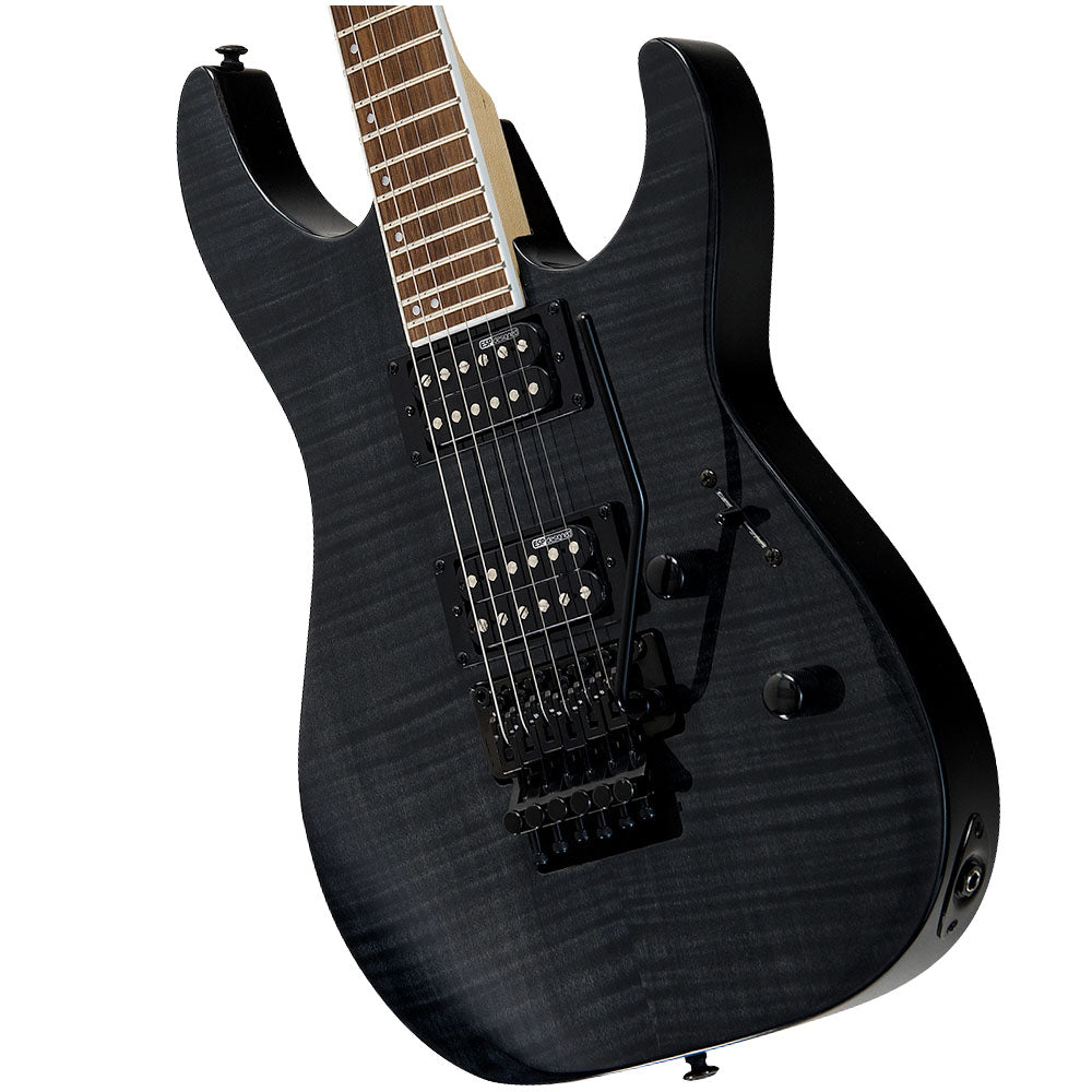 LTD M-200 FM See Thru Black Guitarra Eléctrica LM200FMSTBLK