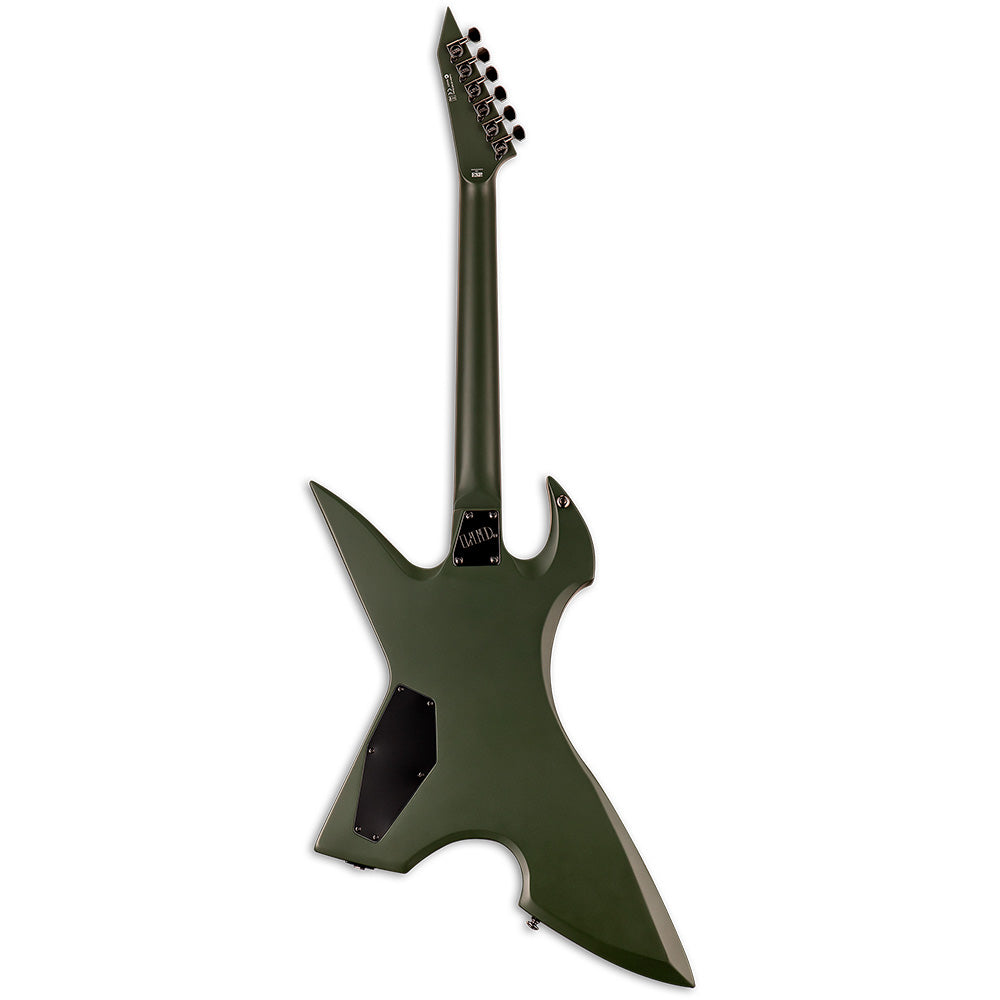 Guitarra Eléctrica LMAX200RPRMGS LTD Max-200 Military Green Satin Max Cavalera