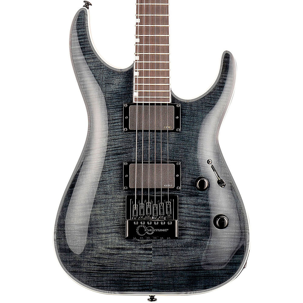 LTD MH-1000 Evertune See Thru Black Guitarra Eléctrica LMH1000ETFMSTBLK
