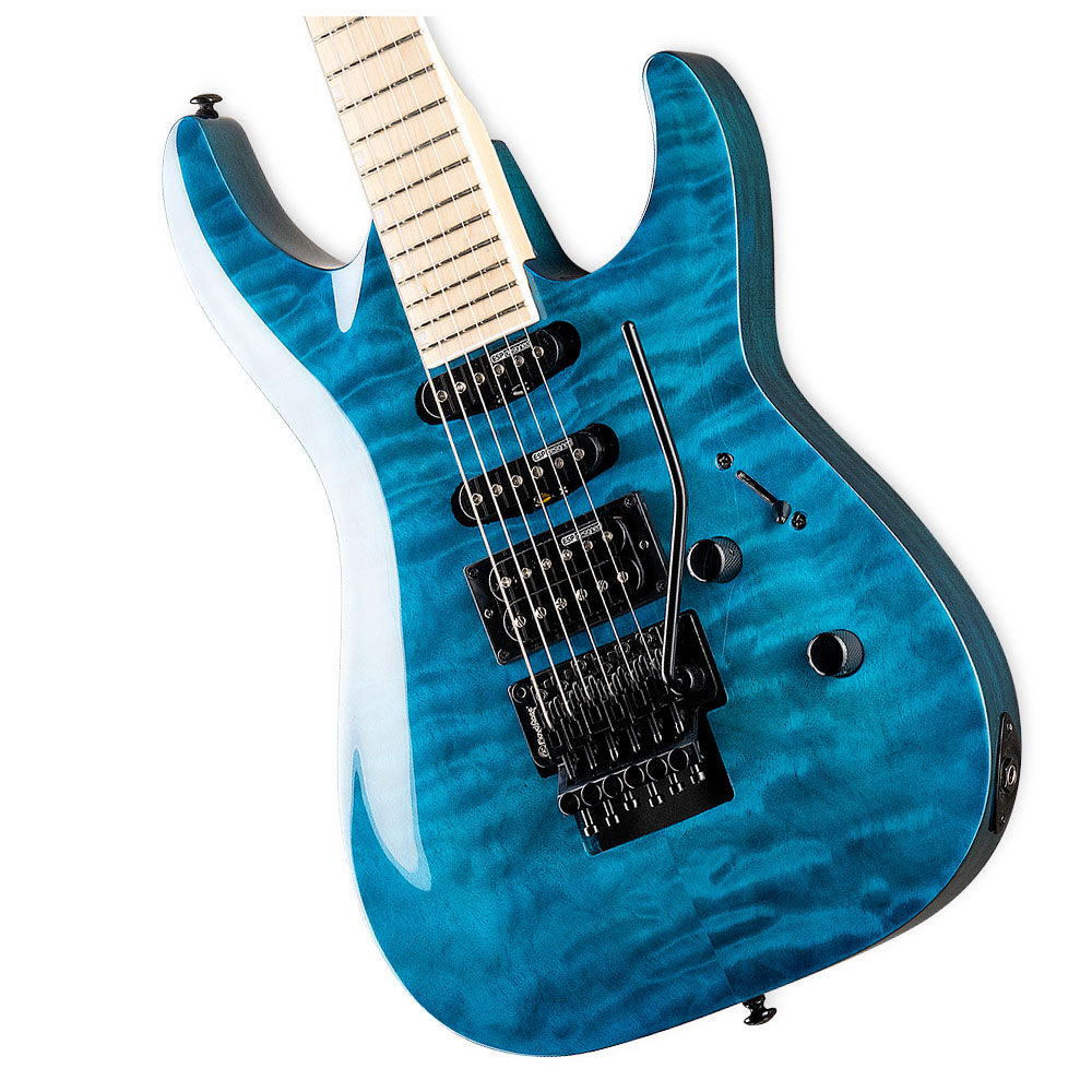 LTD MH-203 QM See Thru Blue Guitarra Eléctrica LMH203QMSTB