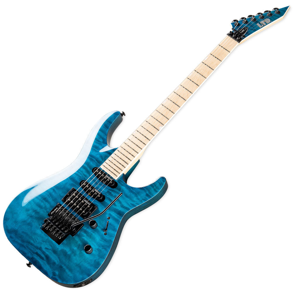 LTD MH-203 QM See Thru Blue Guitarra Eléctrica LMH203QMSTB