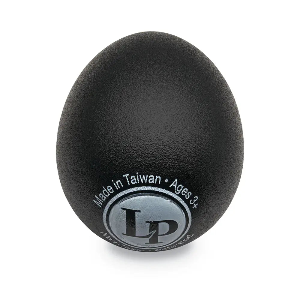 Lp LP0020BK Huevo de Plástico Negro 3"