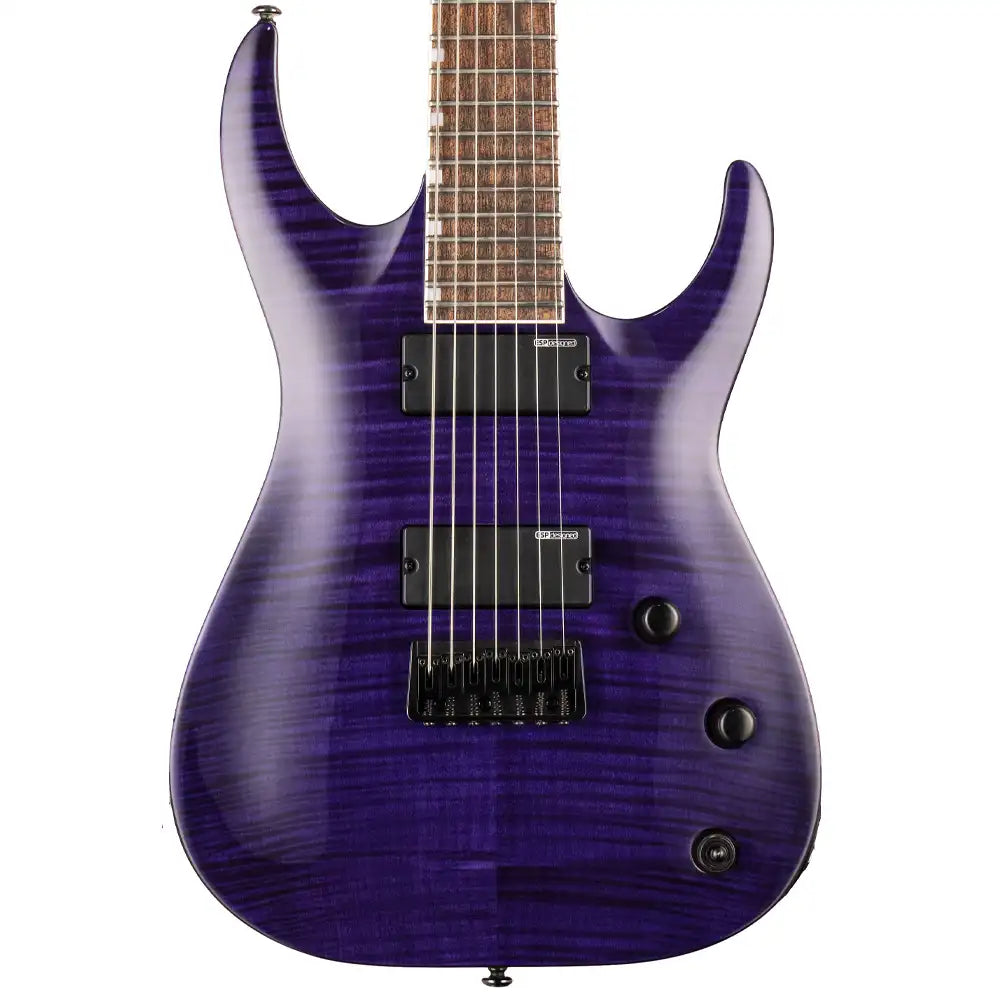 LTD SH-207 See Thru Purple Guitarra Eléctrica LSH207FMSTP