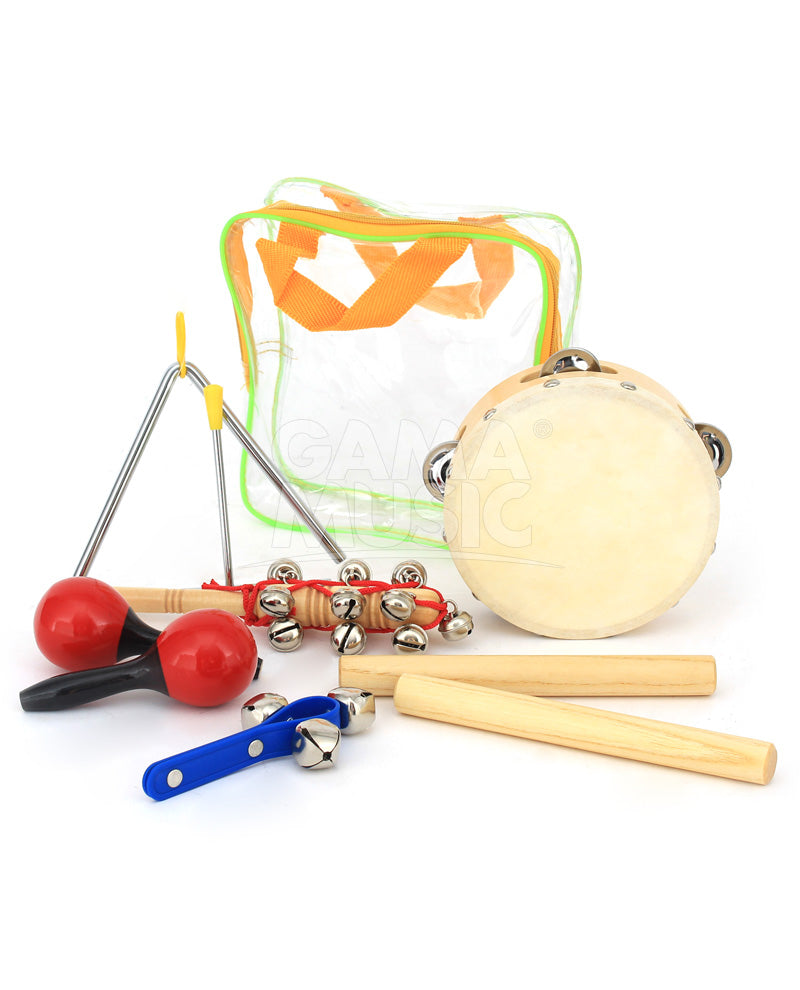 Maletín con 6 Percusiónes Infantiles Educacionales LT6A