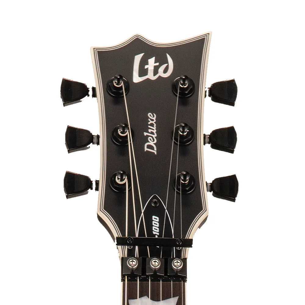 Esp Lec1000frblks Guitarra Eléctrica Ltd Deluxe Ec-1000fr Negro Satin