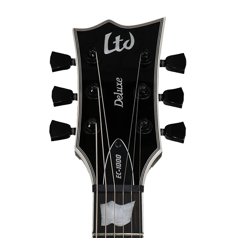 Esp Lec1000sblkf Guitarra Eléctrica Ltd Ec 1000s Blk Fluence