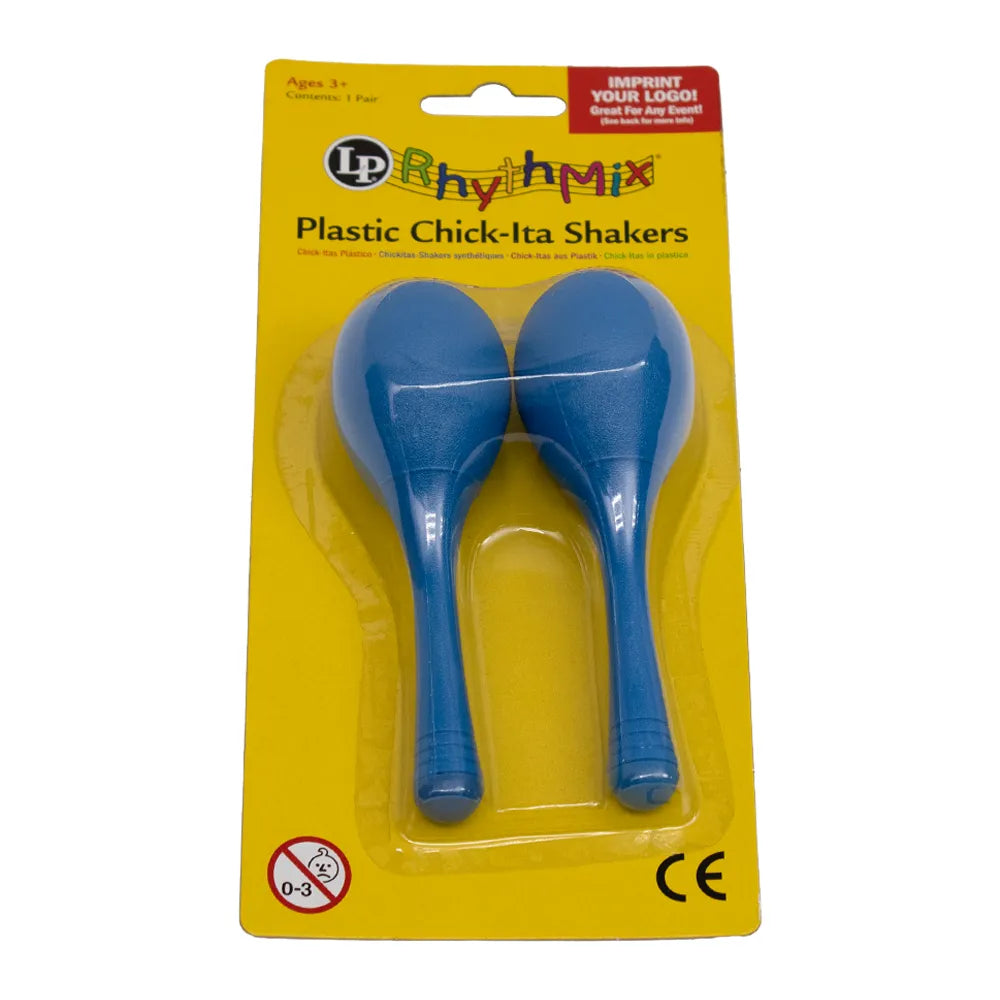 Lp Lpr010bl Maraca Rh Rhythmmix con Mango Azul