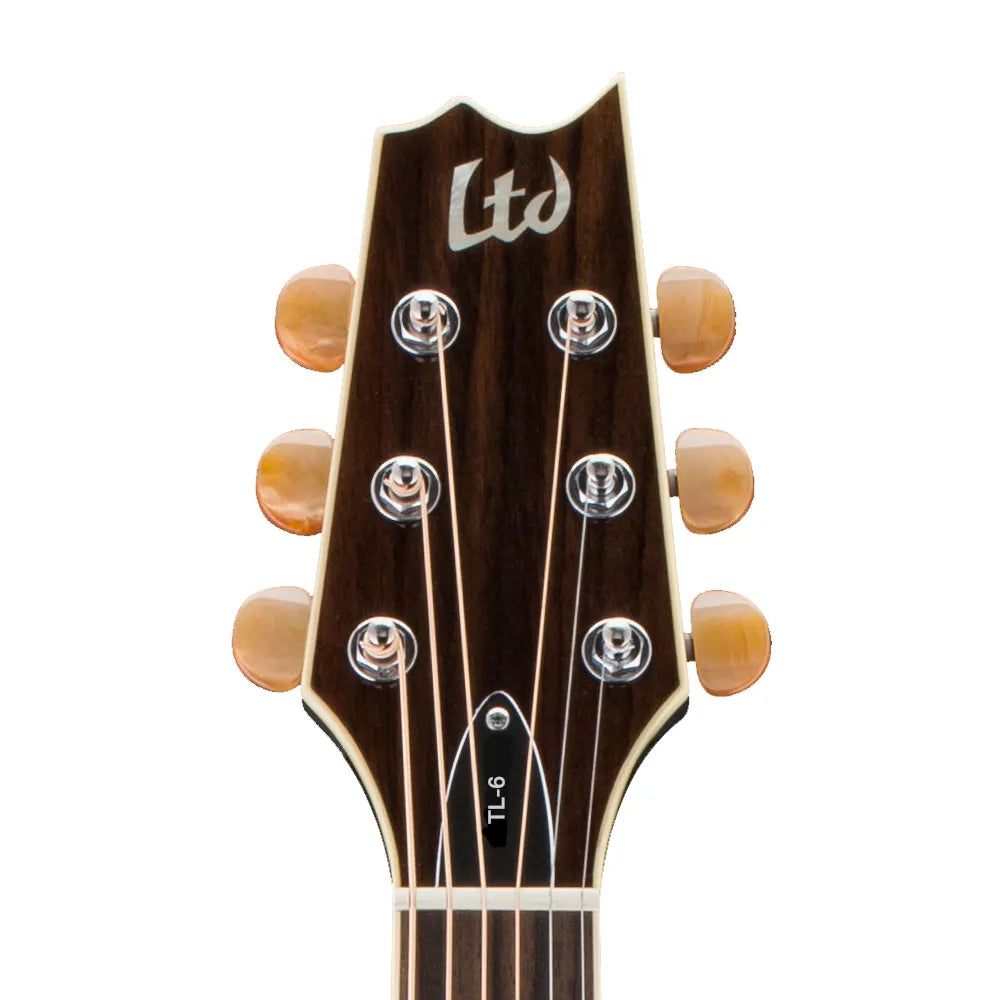 Esp Ltl6blk Ltd Guitarra Electroacústica Blk