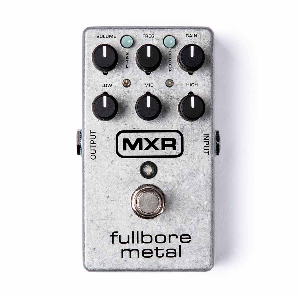 Pedal de efecto Distortion MXR Fullbore Metal DUNLOP M116