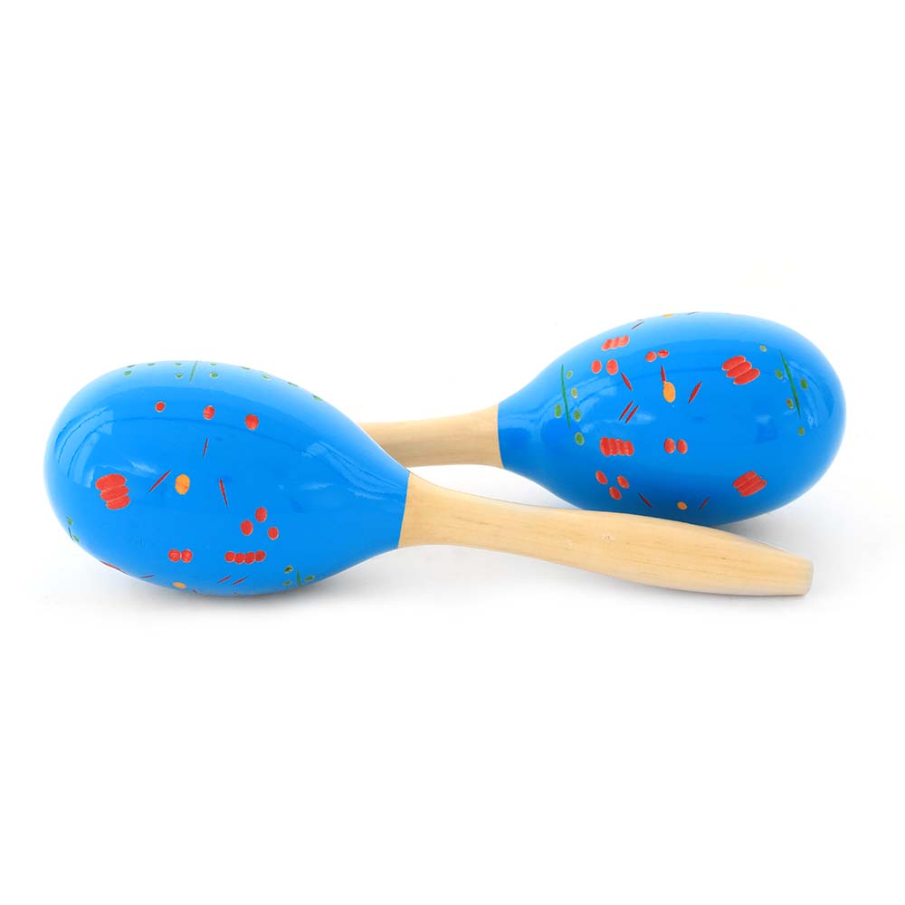 Maracas Solaris M23 De 9in Pease Color Azul