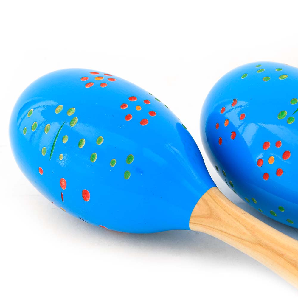 Maracas Solaris M23 De 9in Pease Color Azul