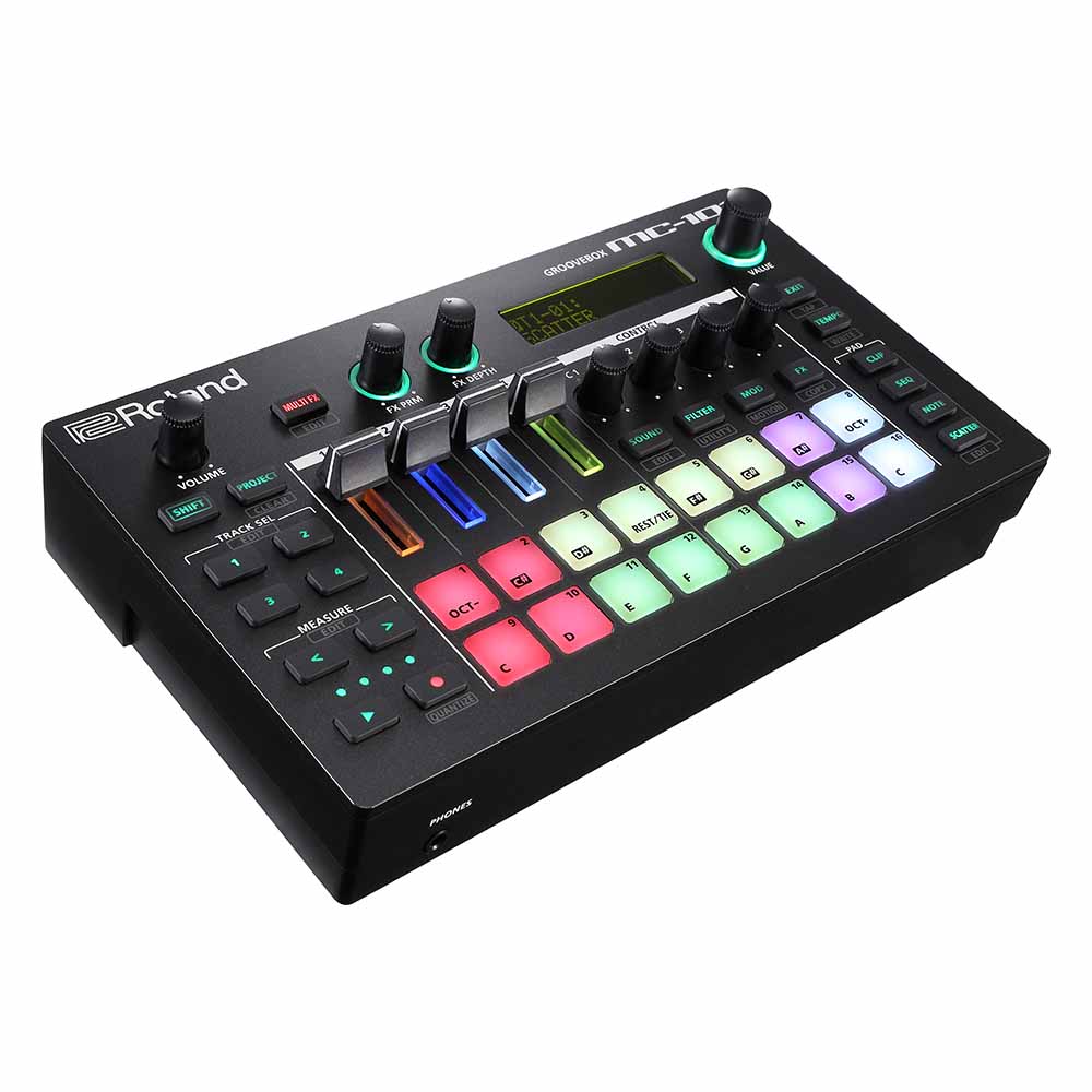 Caja de Ritmos Roland GrooveBox MC101 con Sampler