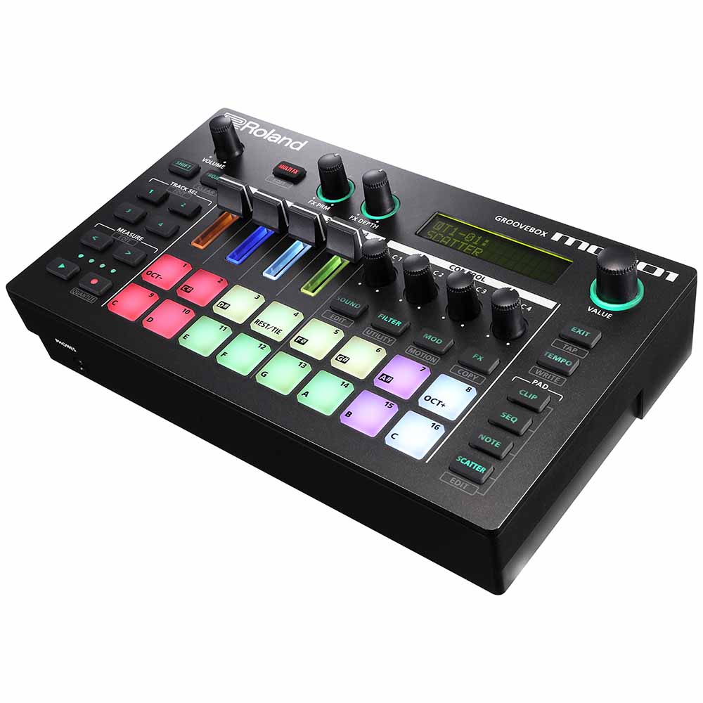 Caja de Ritmos Roland GrooveBox MC101 con Sampler