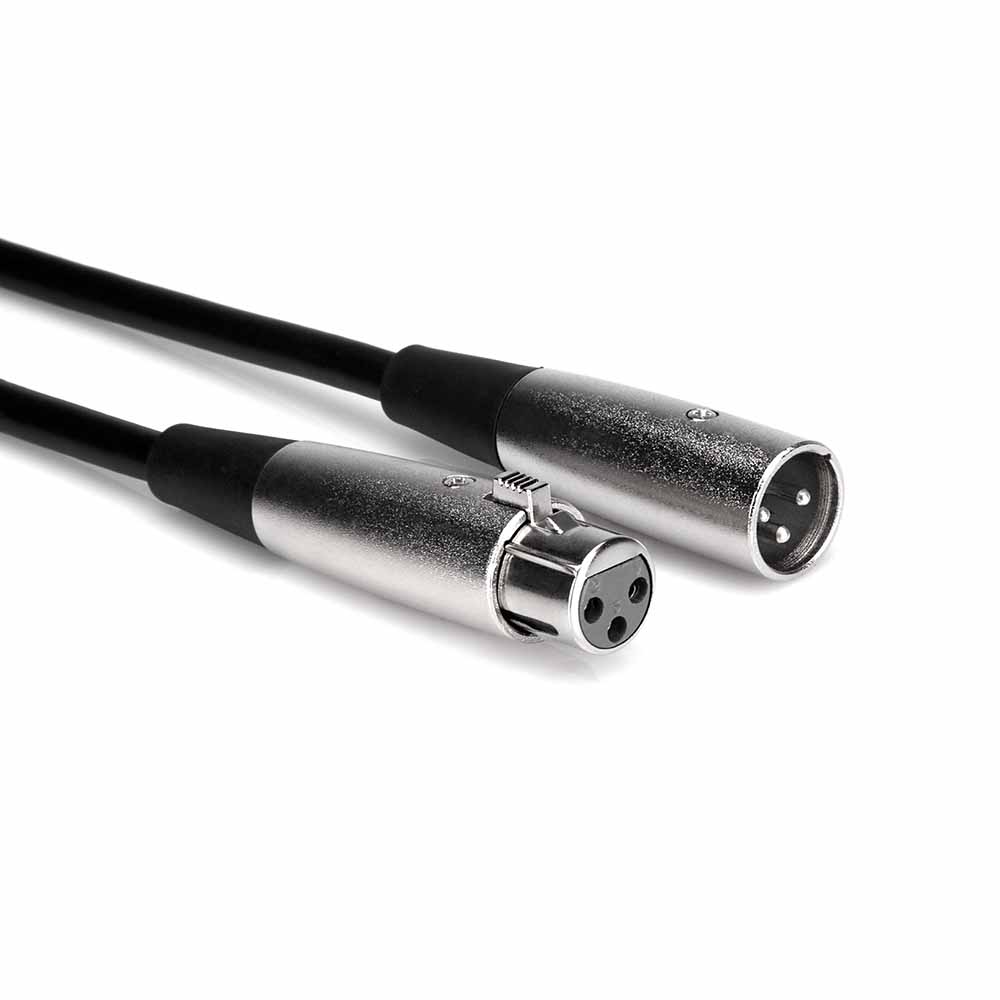 Cable Para Micrófono Hosa Mcl110 Xlr3F To Xlr3M 3 Metros MCL110