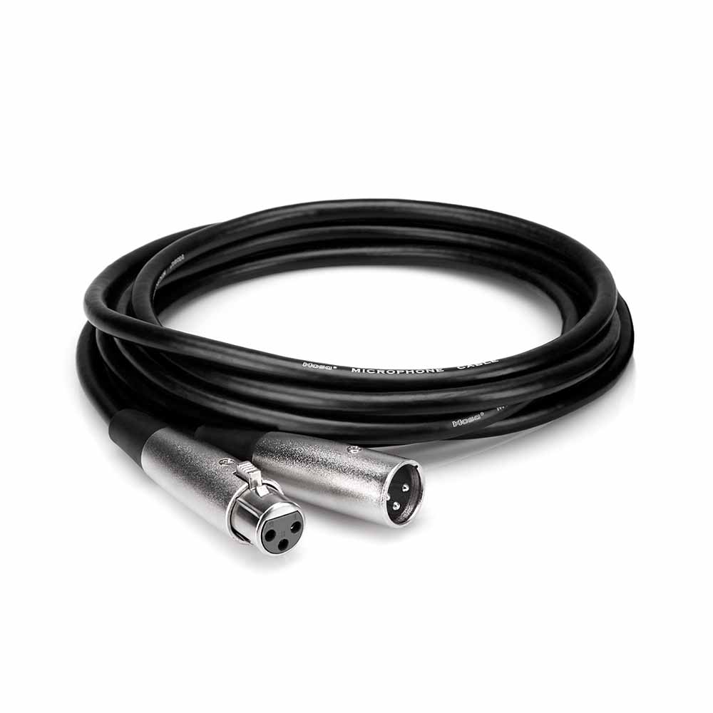 Cable Para Micrófono Hosa Mcl120 Xlr3F To Xlr3M 6 Metros MCL120