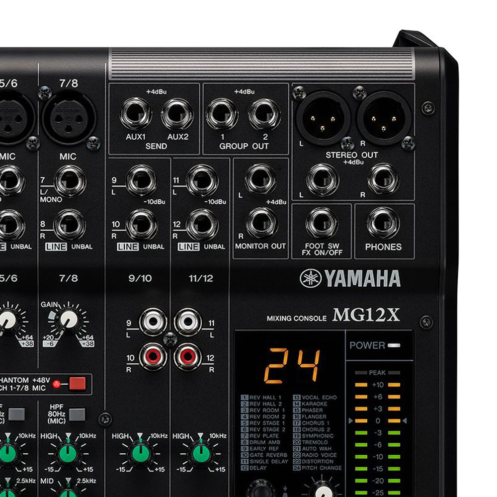 Mezcladora Yamaha Mg12xcv Análoga 12 Canales MG12XCV