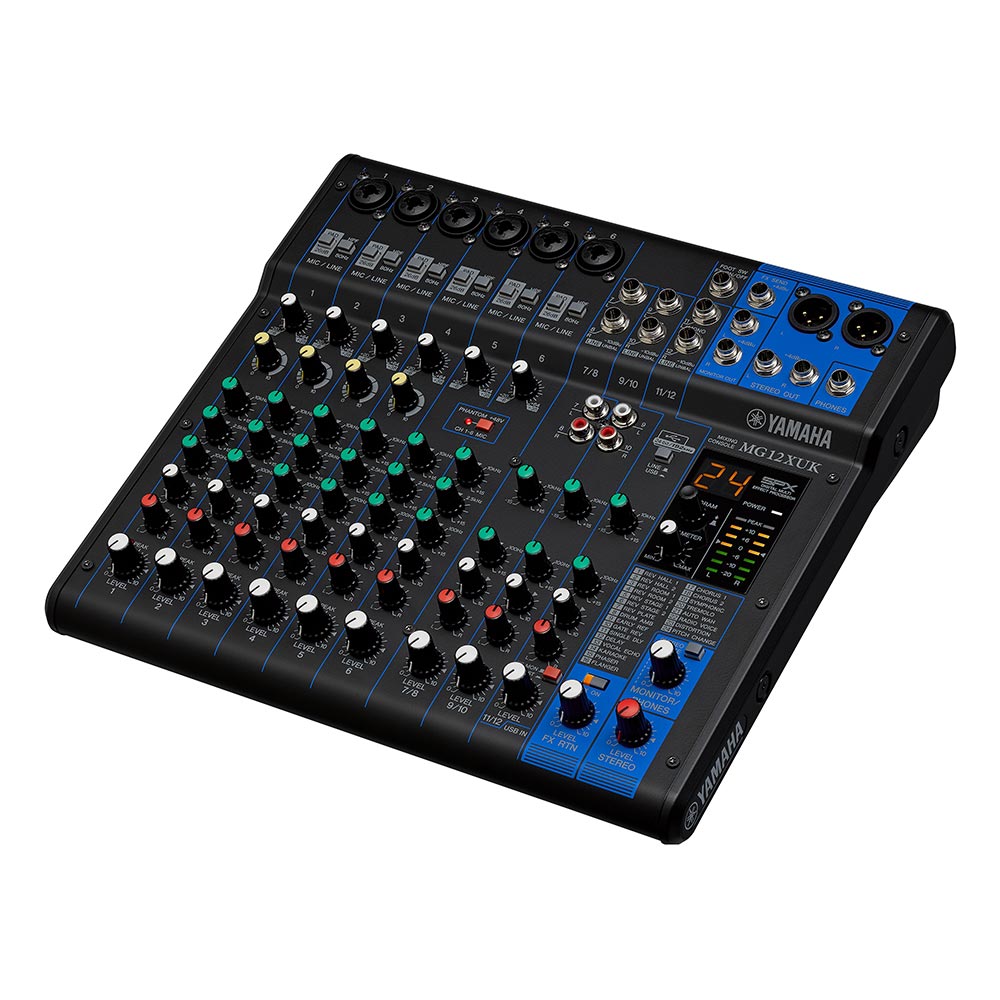 Mezcladora Análoga MG con 12 Canales YAMAHA MG12XUK