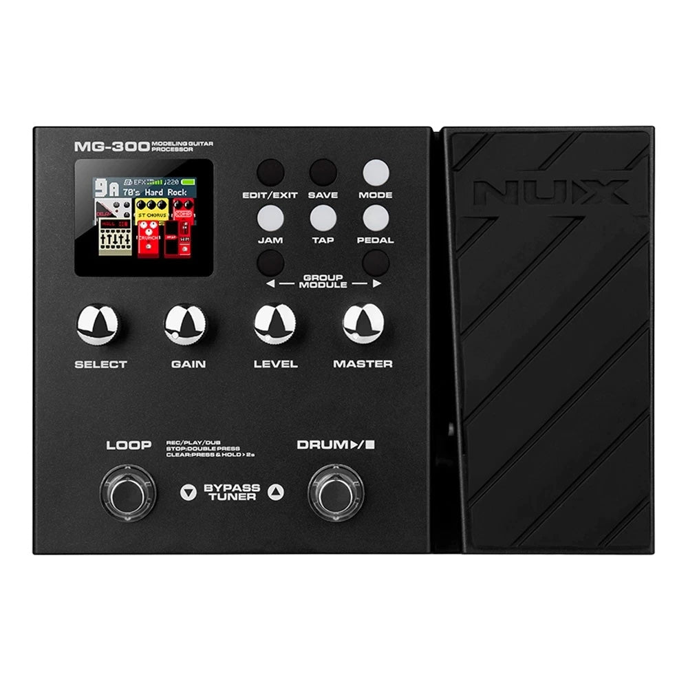 Procesador NUX de Efectos para Guitarra MG300