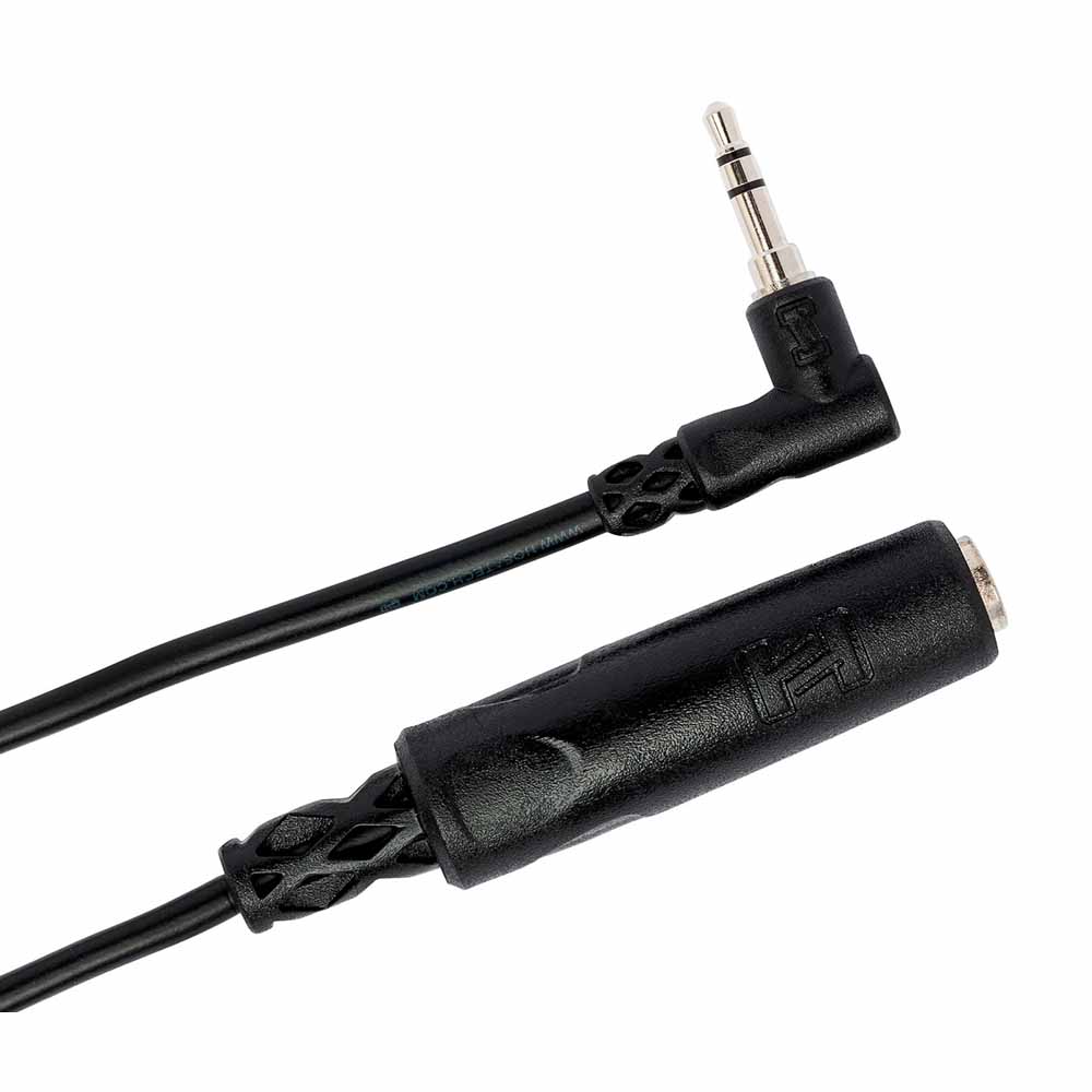 Adaptador para Auriculares Hosa Mhe1005 1/4 In Trs Angulo Recto 3.5Mm 6In MHE1005