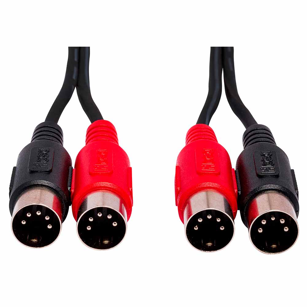 Cable Midi Hosa Mid204 Dual 5 Pin D/N To Same 4 Metros MID204